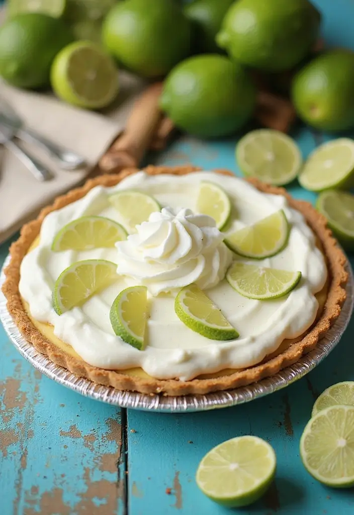 30 Pie Recipes with Premade Crust That Save You Time 50 30 Pie Recipes with Premade Crust That Save You Time - 8. Key Lime Pie