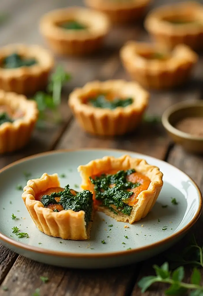 30 Pillsbury Mini Pie Crust Breakfast Recipes That Impress 56 30 Pillsbury Mini Pie Crust Breakfast Recipes That Impress - 10. Sweet Potato and Spinach Pies