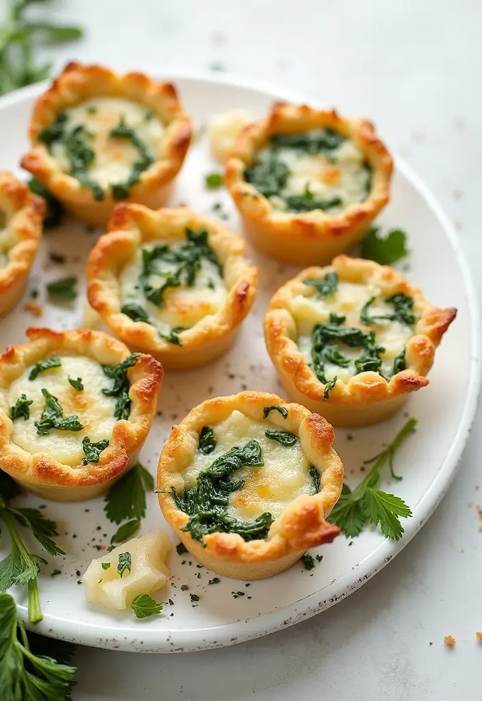 30 Pillsbury Mini Pie Crust Breakfast Recipes That Impress 92 30 Pillsbury Mini Pie Crust Breakfast Recipes That Impress - 16. Cheesy Spinach and Feta Pies