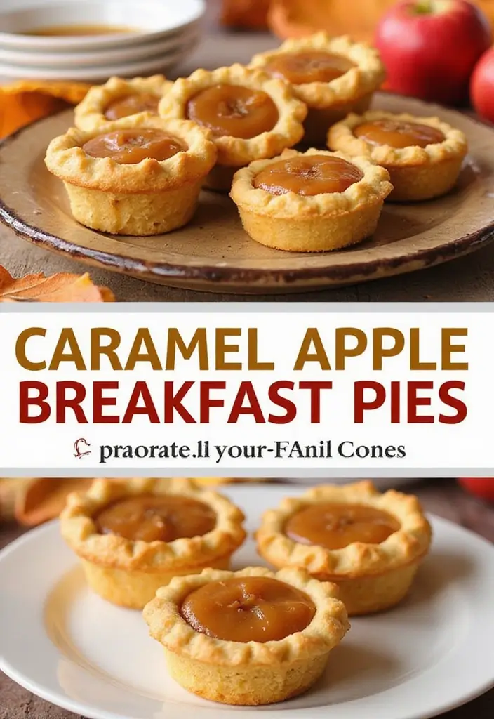 30 Pillsbury Mini Pie Crust Breakfast Recipes That Impress 142 30 Pillsbury Mini Pie Crust Breakfast Recipes That Impress - 24. Caramel Apple Breakfast Pies