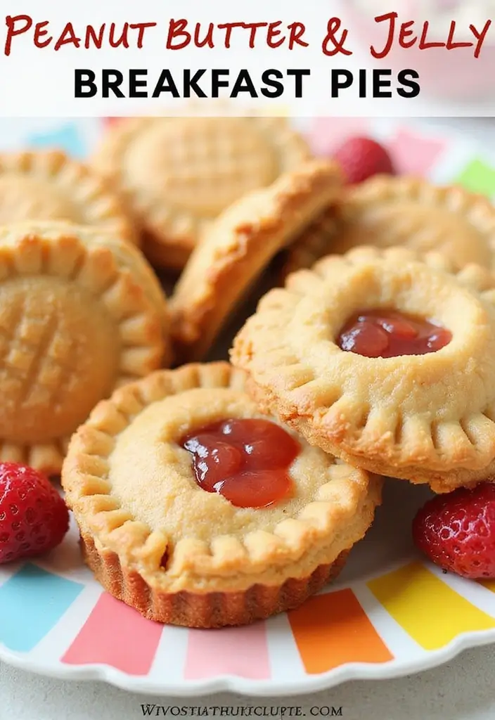 30 Pillsbury Mini Pie Crust Breakfast Recipes That Impress 170 30 Pillsbury Mini Pie Crust Breakfast Recipes That Impress - 28. Peanut Butter and Jelly Breakfast Pies