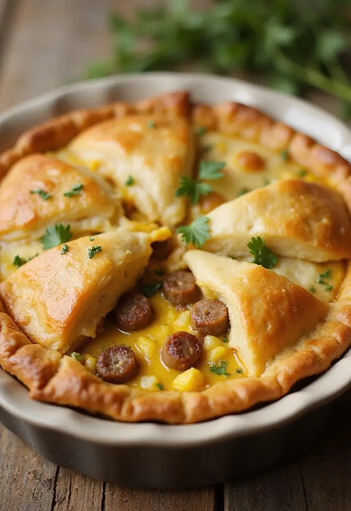 30 Pillsbury Mini Pie Crust Breakfast Recipes That Impress 15 30 Pillsbury Mini Pie Crust Breakfast Recipes That Impress - 3. Savory Breakfast Pot Pie