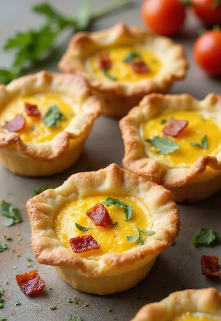 30 Pillsbury Mini Pie Crust Breakfast Recipes That Impress 49 30 Pillsbury Mini Pie Crust Breakfast Recipes That Impress - 9. Bacon and Egg Breakfast Cups