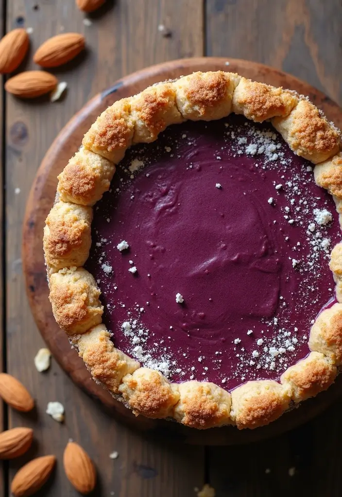 30 Purple Sweet Potato Pie Recipes That Look Beautiful 66 30 Purple Sweet Potato Pie Recipes That Look Beautiful - 12. Almond Flour Purple Sweet Potato Pie