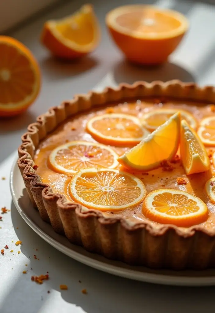 30 Purple Sweet Potato Pie Recipes That Look Beautiful 80 30 Purple Sweet Potato Pie Recipes That Look Beautiful - 14. Orange Citrus Purple Sweet Potato Pie