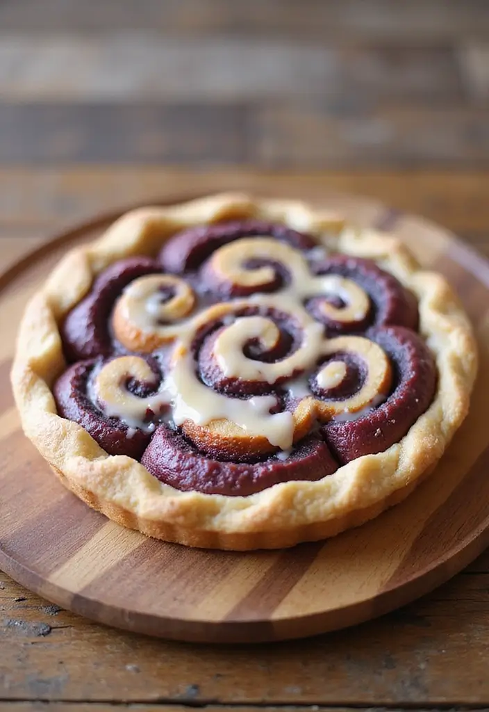 30 Purple Sweet Potato Pie Recipes That Look Beautiful 94 30 Purple Sweet Potato Pie Recipes That Look Beautiful - 16. Cinnamon Roll Purple Sweet Potato Pie