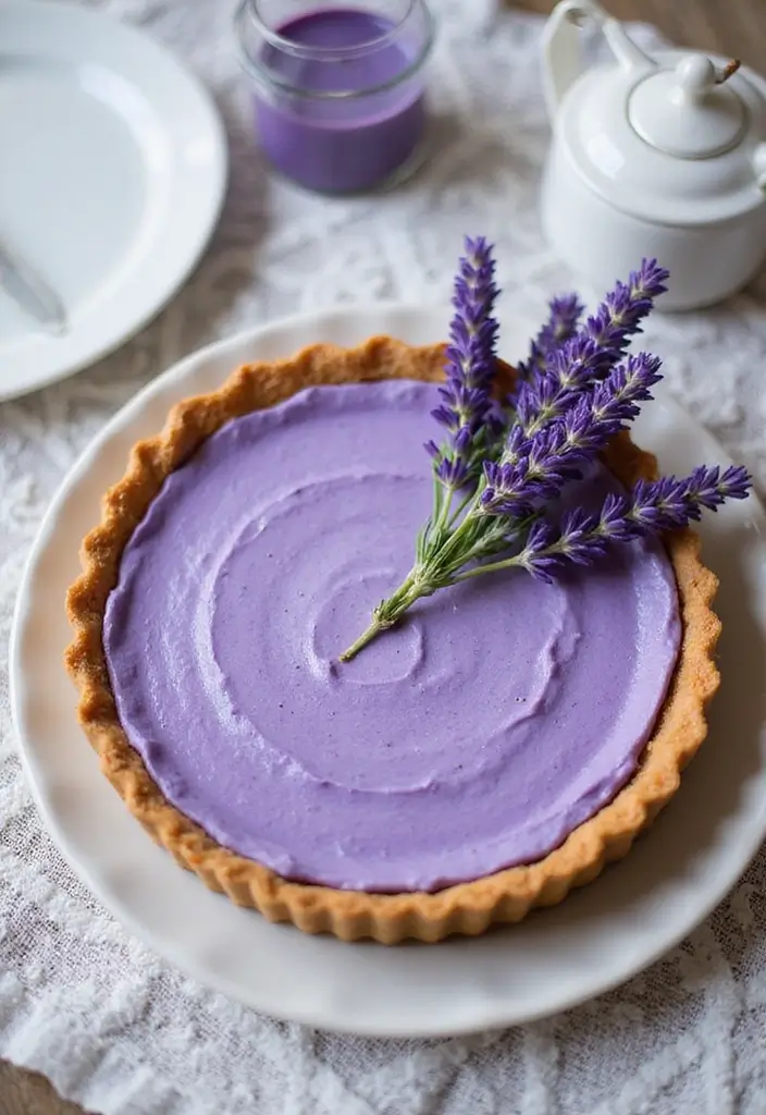30 Purple Sweet Potato Pie Recipes That Look Beautiful 108 30 Purple Sweet Potato Pie Recipes That Look Beautiful - 18. Lavender Purple Sweet Potato Pie