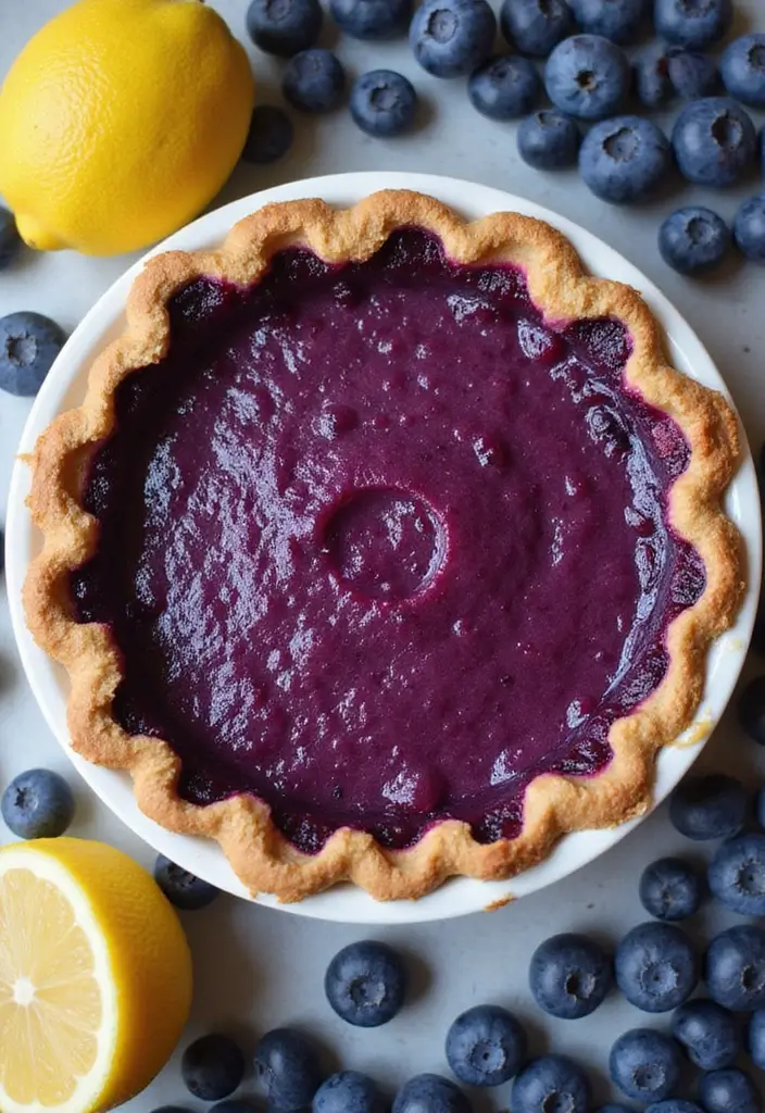 30 Purple Sweet Potato Pie Recipes That Look Beautiful 155 30 Purple Sweet Potato Pie Recipes That Look Beautiful - 25. Blueberry-Lemon Purple Sweet Potato Pie