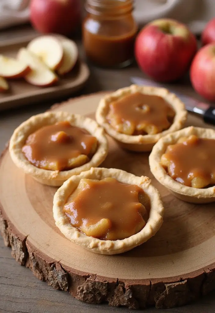 30 Recipes with Mini Pie Crust for Cute, Individual Servings 63 30 Recipes with Mini Pie Crust for Cute, Individual Servings - 11. Mini Caramel Apple Pies