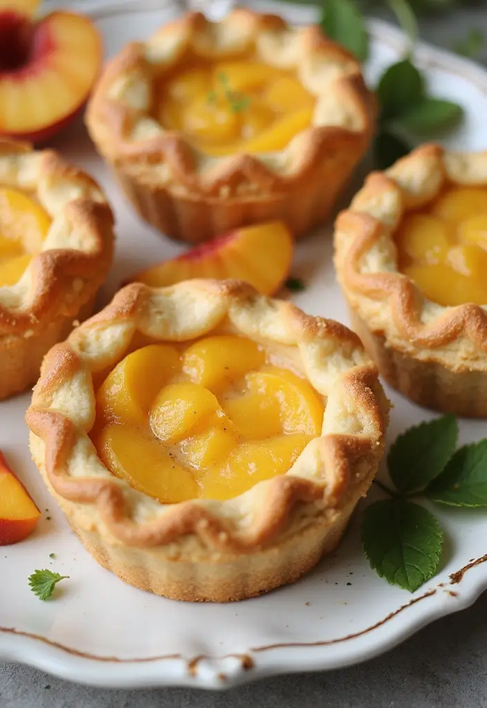 30 Recipes with Mini Pie Crust for Cute, Individual Servings 170 30 Recipes with Mini Pie Crust for Cute, Individual Servings - 28. Mini Peach Pies