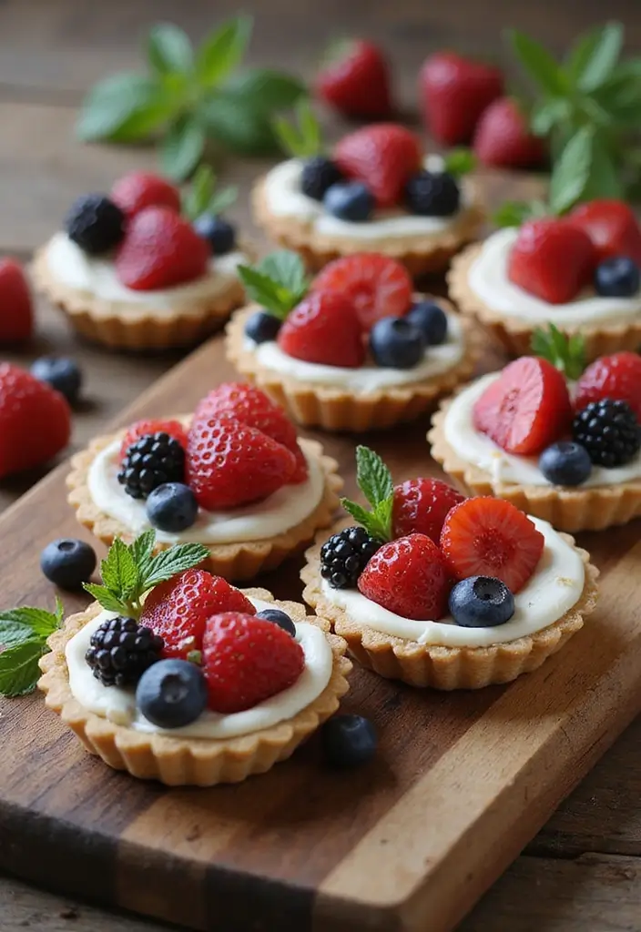 30 Recipes with Mini Pie Crust for Cute, Individual Servings 22 30 Recipes with Mini Pie Crust for Cute, Individual Servings - 4. Mini Berry Tartlets