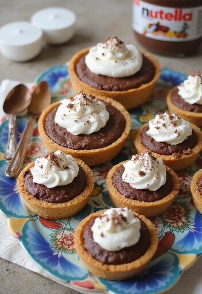 30 Recipes with Mini Pie Crust for Cute, Individual Servings 51 30 Recipes with Mini Pie Crust for Cute, Individual Servings - 9. Mini Nutella Pies