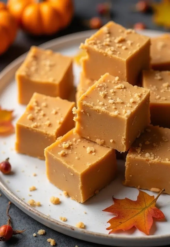 30 Recipes with Pumpkin Pie Spice That Smell Like Fall - 10. Pumpkin Pie Spice Fudge