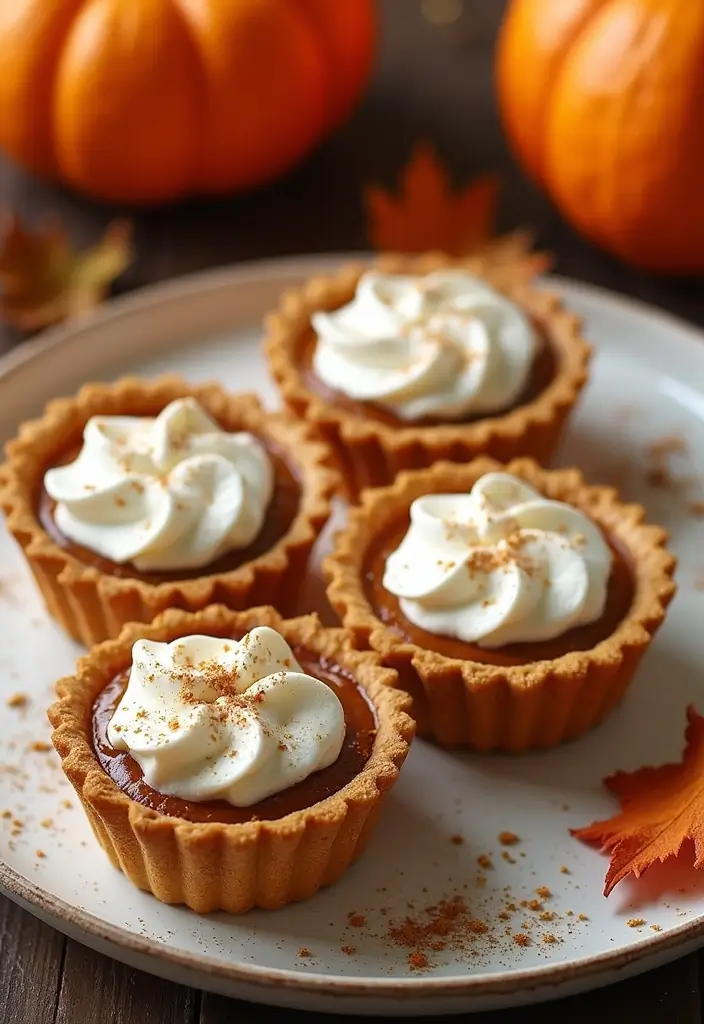 30 Recipes with Pumpkin Pie Spice That Smell Like Fall - 11. Pumpkin Pie Spice Tarts