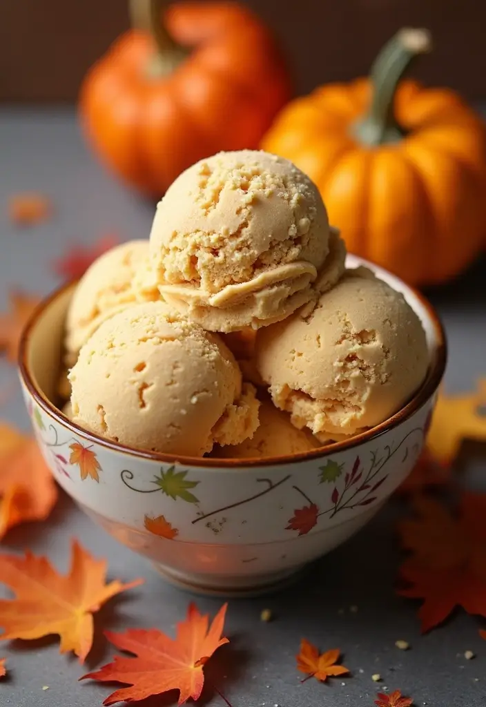 30 Recipes with Pumpkin Pie Spice That Smell Like Fall - 14. Pumpkin Pie Spice Ice Cream