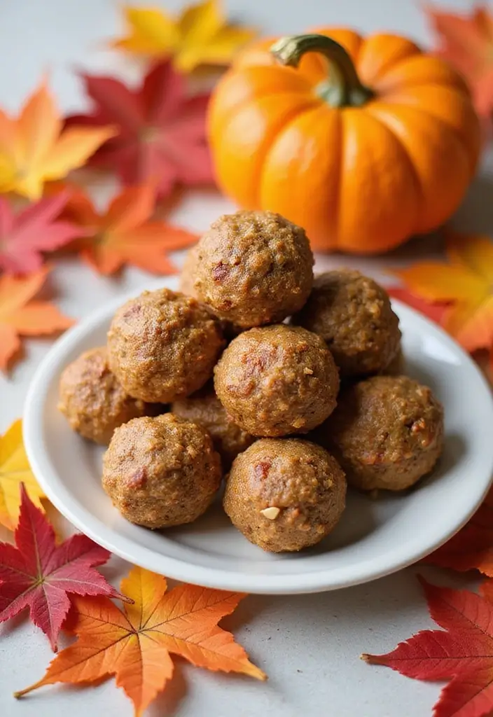 30 Recipes with Pumpkin Pie Spice That Smell Like Fall - 15. Pumpkin Pie Spice Energy Balls