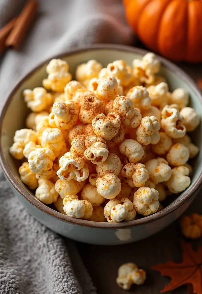 30 Recipes with Pumpkin Pie Spice That Smell Like Fall - 18. Pumpkin Pie Spice Popcorn