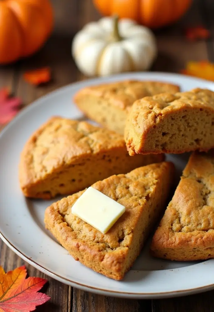 30 Recipes with Pumpkin Pie Spice That Smell Like Fall - 25. Pumpkin Pie Spice Scones