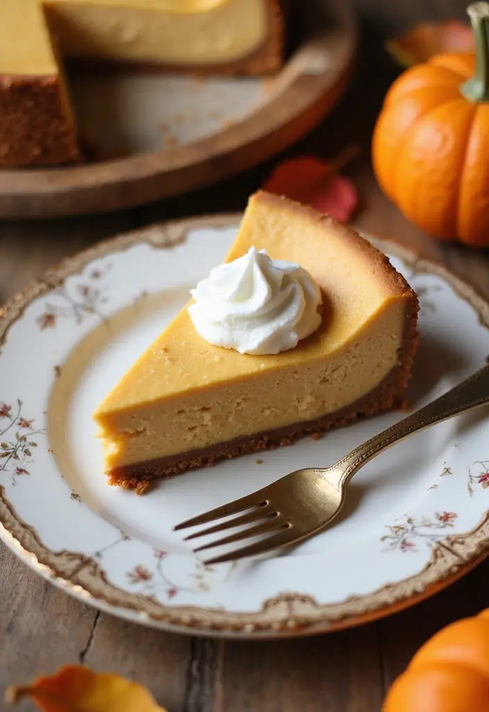 30 Recipes with Pumpkin Pie Spice That Smell Like Fall - 4. Pumpkin Pie Spice Cheesecake