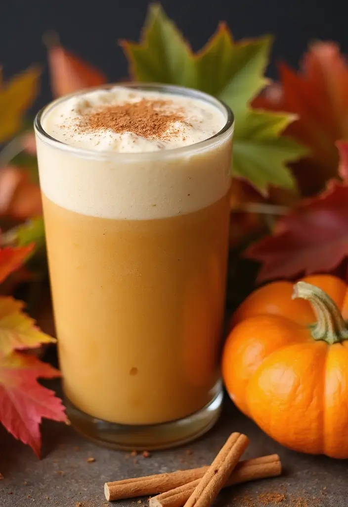 30 Recipes with Pumpkin Pie Spice That Smell Like Fall - 8. Pumpkin Pie Spice Smoothie