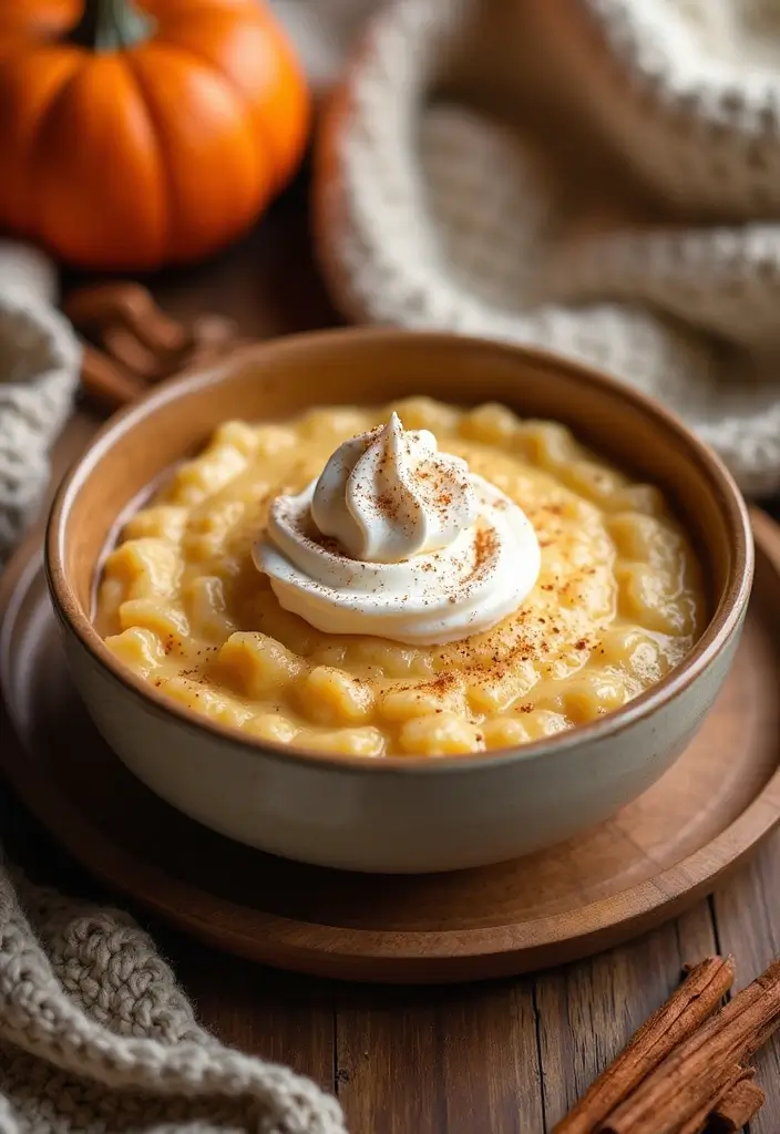 30 Recipes with Pumpkin Pie Spice That Smell Like Fall - 9. Pumpkin Pie Spice Rice Pudding